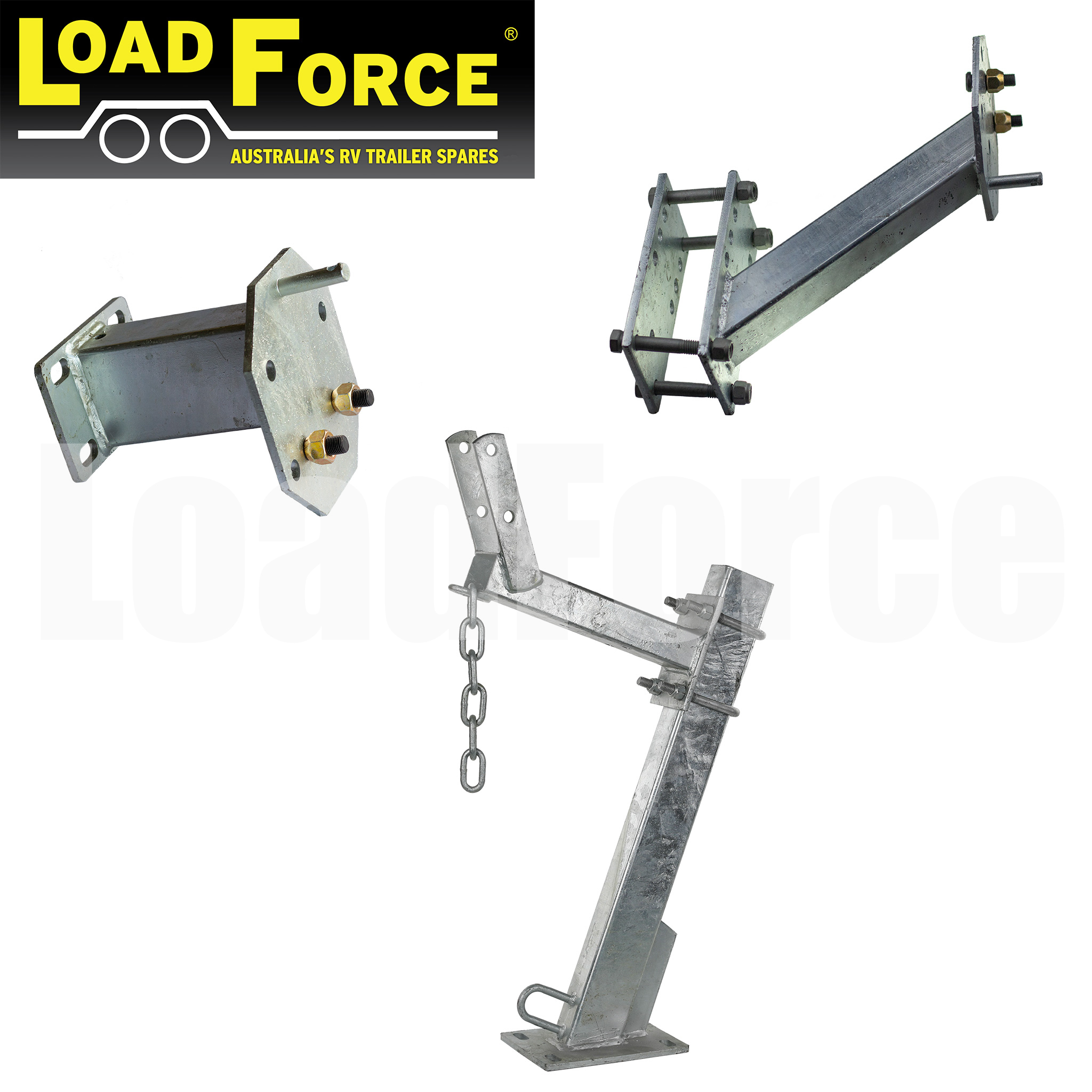 LoadForce Spare Wheel carrier Winch post